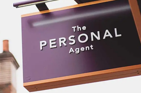 signboard for the personal agent